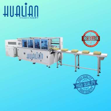 Mesin Packaging Automatic Film Shrink Wrap Wrapping Machine HWS-50C + BS-5030X