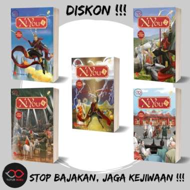 Paket Buku Xi You - Cerita Perjalanan Ke Barat - Wu Cheng En