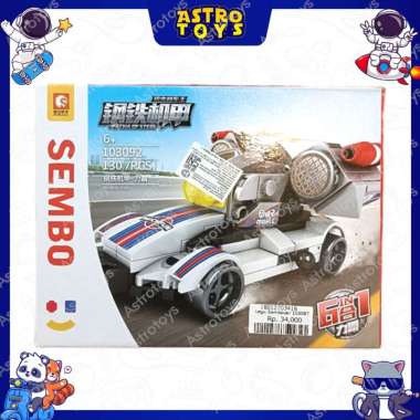 Mainan Anak Laki Laki Lego Mobil Balap Sport Jeep Sembo Block 103092