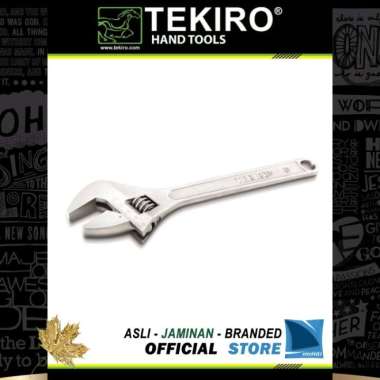 KUNCI INGGRIS 6" INCH CHROME / ADJUSTABLE WRENCH TEKIRO