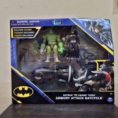 Figure Set DC Batman vs Swamp Thing Spin Master
