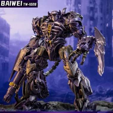 Mainan Robot Transformers Shockwave TW-1028 Baiwei Tengwei Multicolor