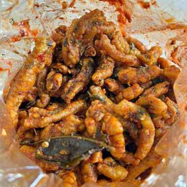 Kripik usus crispy keripik usus ayam krispi usus krispi usus original usus pedas 500 gram