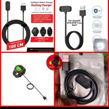 Kabel USB Charger Amazfit GTS GTR TRex T-rex Gen1 GTR 1