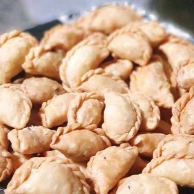 [500GRAM] Pastel Isi Abon Sapi Mini Kering - 1/2kg / Kue Kering Lebaran / Cemilan Jadul Tradisional