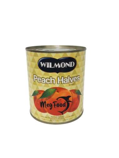 Wilmond Buah Kaleng | Wilmond Fruits Series Peach Halves