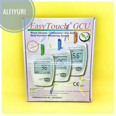 alat cek gula darah 3in1 EASY TOUCH GCU Multicolor