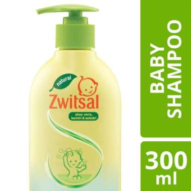 Zwitsal Shampoo Aloe Vera Kemiri Seledri 300ml - Shampo Bayi