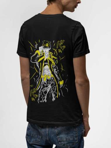 Baju Pria | Kaos Anime | Jojo's Bizarre Adventure | 4 | Belakang L