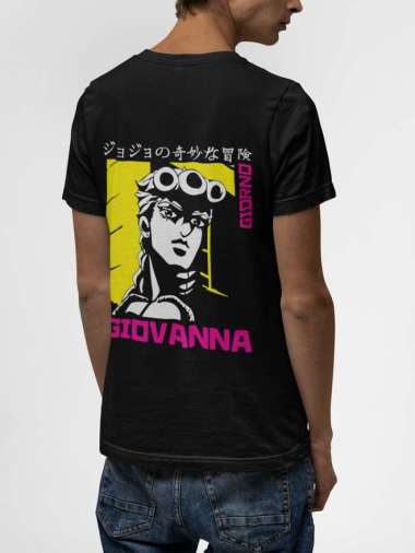 Baju Pria | Kaos Anime | Jojo's Bizarre Adventure | 9 | Belakang S