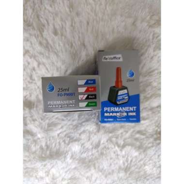 Tinta Spidol Flexoffice Permanent 25ml PMI01x Hitam