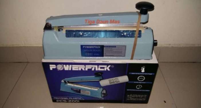 Hand Sealer / Impulse Sealer / Penyegel Plastik PowerPack 20 cm