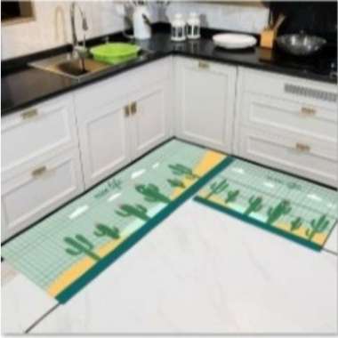 Keset Dapur Panjang Anti Slip Keset Aesthetic Keset Dapur 2 In 1 / Trendy Door Floor Mat 1009