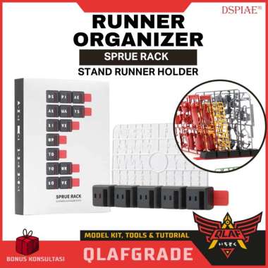 Runner Organizer Sprue Rack dspiae stand tempat runner holder
