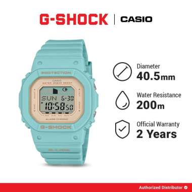G-Shock Jam Tangan Wanita G-Shock GLX-S5600-3DR Original Digital Tosca