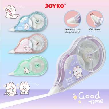 Pita Koreksi Correction Tape Joyko CT-522-GTM Good Time