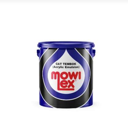 CAT TEMBOK MOWILEX/MOWILEX ACRYLIC EMULSION /1 LITER WARNA STANDAR
