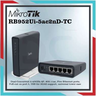 MIKROTIK ROUTHERBOARD RB952Ui-5ac2nD-TC