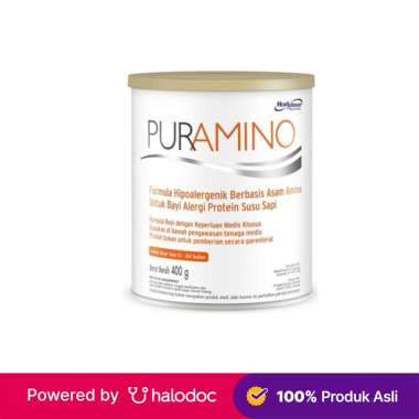 Puramino 400g Susu Formula Bayi Hipoalergenik Berbasis Asam Amino Tahap 1