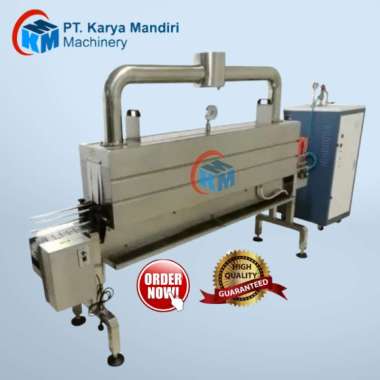 Mesin Pembungkus Shrink Uap Steam Label Shrink Tunnel BS-2450S