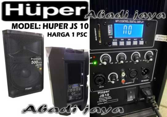 speaker aktif huper js 10 huper js10 harga 1 buah garansi resmi ori Multicolor