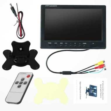 Monitor Parkir Mobil Rear View TFT LCD DVD MP3 Player 9 Inch