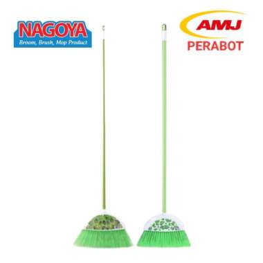 NAGOYA Sapu Lantai Sapu Plastik Sapu Nilon Daun