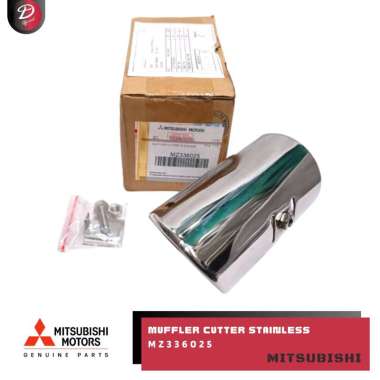 Sambungan Knalpot Muffler Cutter Ujung Knalpot Stainless Mitsubishi Xpander GLS GLX Exceed Sport Cro