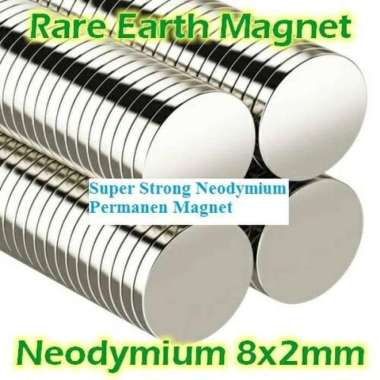 Magnet Neodymium coin diameter 5mm tebal 2mm super strong magnet super