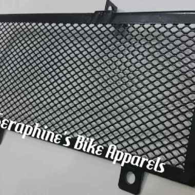 COVER RADIATOR CORE GUARD PORTING BLACK - HONDA CBR250RR CBR 250 RR