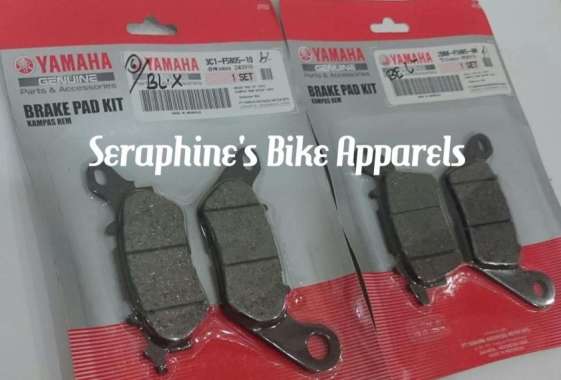 KAMPAS REM CAKRAM|DISK PAD DEPAN+BELAKANG ORIGINAL YAMAHA NMAX NON ABS