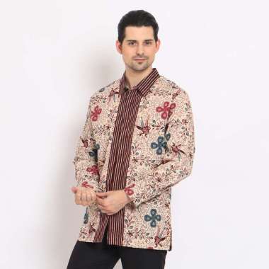 Arjuna Weda Kemeja Batik Tapak Dara 58B291102 - Multicolor S
