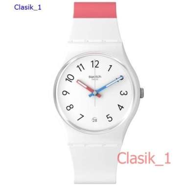 Original 100% JAM TANGAN WANITA SWATCH SO28W400 GENT IN THE BLOCK Garansi Resmi 2 tahun