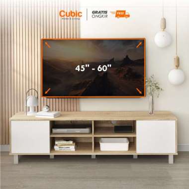 Cubic Rak TV minimalis / Meja TV Minimalis / LIVINA RTV 150