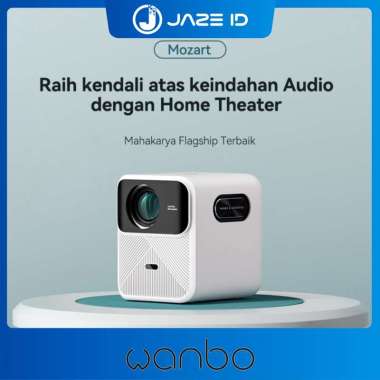 Wanbo Mozart Smart Projector Android 4K Proyektor Auto Focus 900 ANSI