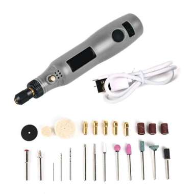 Bor Mini Grinder Poles Bor Listrik USB Isi Ulang