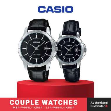 Jam Tangan Couple Casio MTP-V004L-1AUDF x LTP-V004L-1AUDF