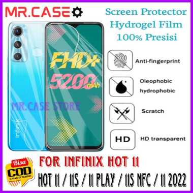 ANTIGORES HYDROGEL CLEAR/BENING INFINIX HOT 11 / 11 S / 11 PLAY / 11 S NFC / 11 2022 SCREEN PROTECTO