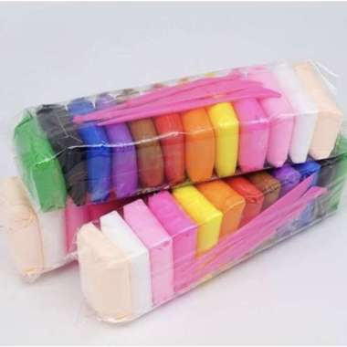 Mainan Anak Clay isi 12pcs / Mainan Edukasi Lilin anak