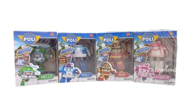 Silverlit Robocar Poli Transforming Robot Helly Action Figure Original