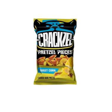 Crackzel Pretzel Pieces Sweet Corn 85 Gr