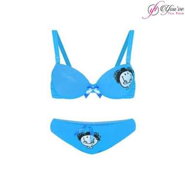 You've YouHave Bra Set BH Set Pakaian Dalam Wanita 013 Smil Orange 34