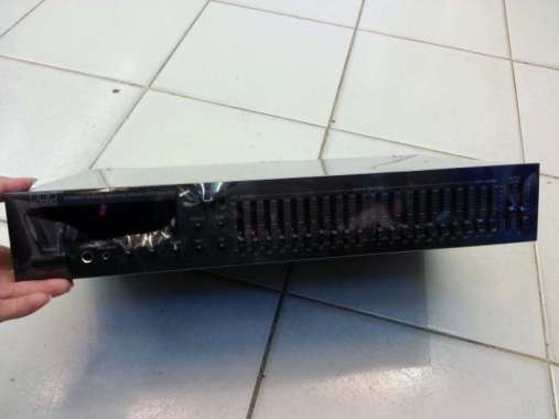 STEREO 10 BAND GRAPHIC EQUALIZER PROFESIONAL SOUND SYSTEM ADC HEQ 550 - XIONSTORE