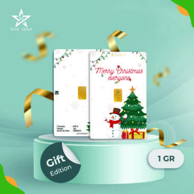 StarGold Logam Mulia Edisi Christmas 2 0.5 gram