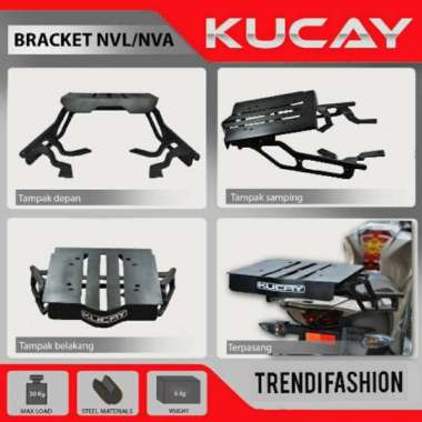 Bracket Box Motor Kucay Yamaha New Vixion Lightning / Advance (NVL/NVA)