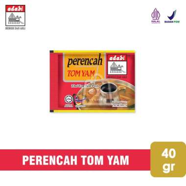Bumbu Perencah Tom Yum Adabi Sachet / Tom yum Paste (40 gr)