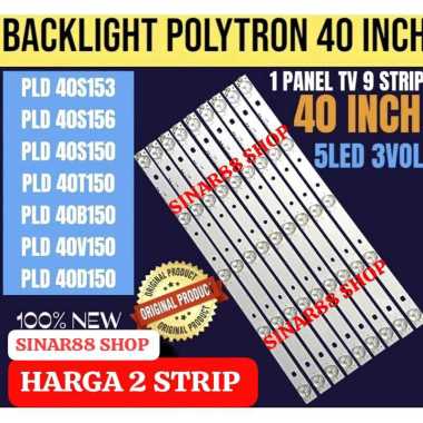 POLYTRON TV BACKLIGHT PLD 40D150 40S153 40S156 40T150 40D150 40B150 40V100 40TS153 40TS156