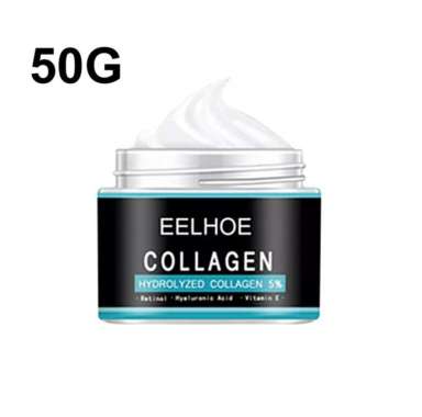 ORI EELHOE Krim Collagen Pria/Krim Wajah Anti Penuaan Melembabkan untuk Pria, Krim Wajah Asam Hyalur