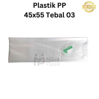 Plastik PP 45x55 Tebal 03 Kantong Plastik Packing Snack Keripik Tebal Transparan Murah