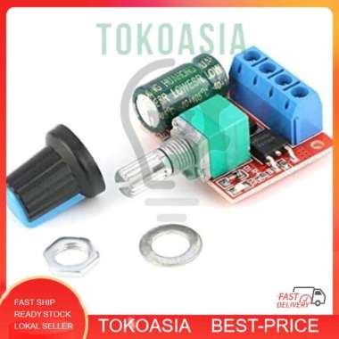 Mini PWM DC-DC Motor Speed Controller Module 4.5V-35V